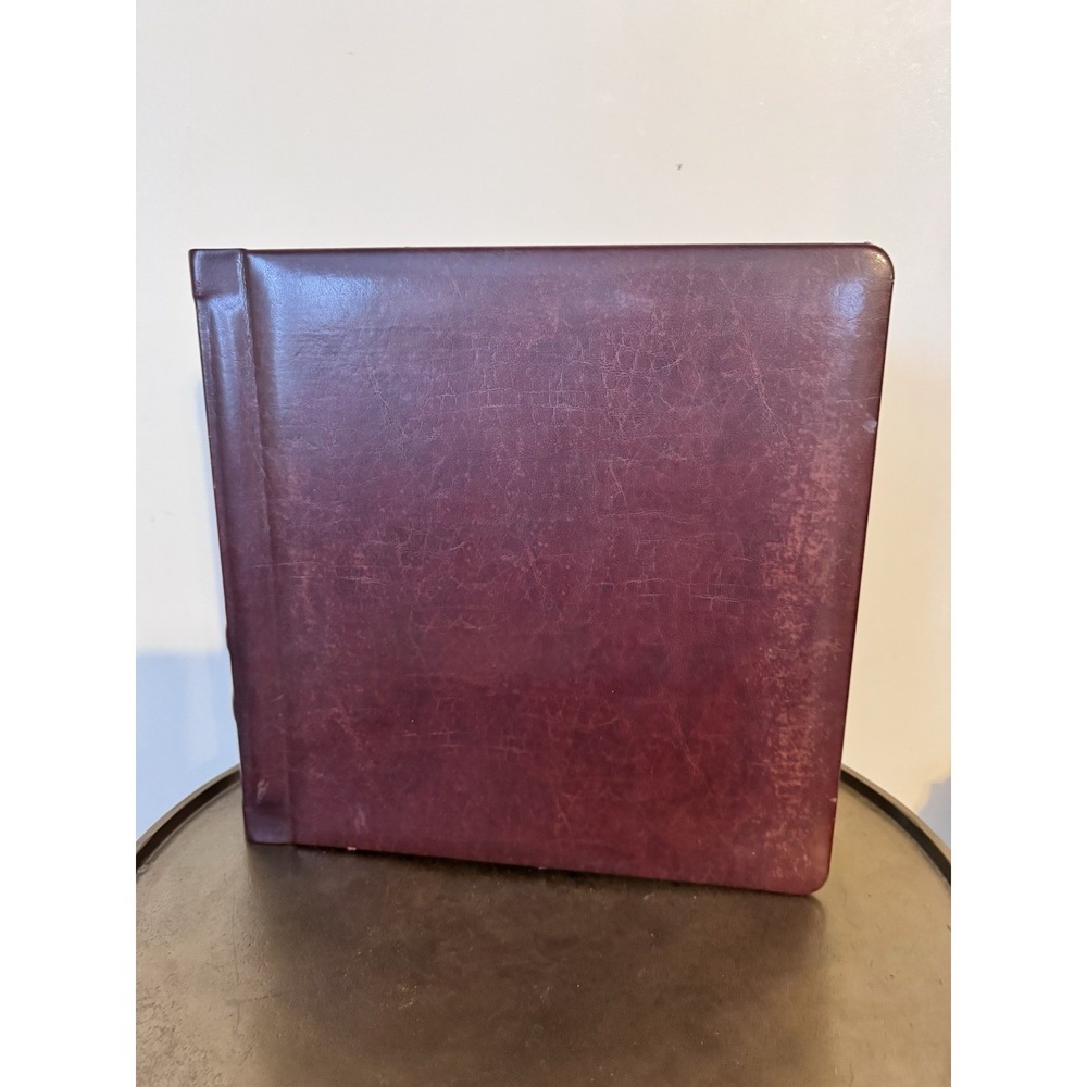 Leather Photo Album Wedding Senior Professional Elite Large Book *Read*
